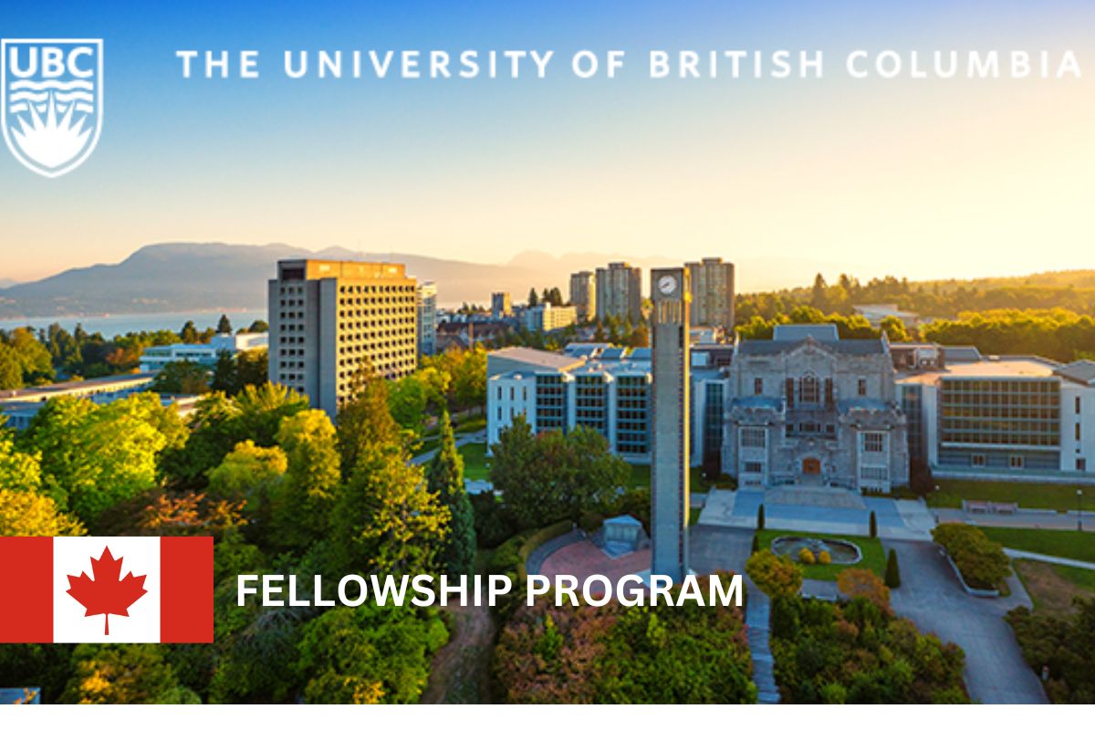 University of British Columbia Fellowship in Canada 2025