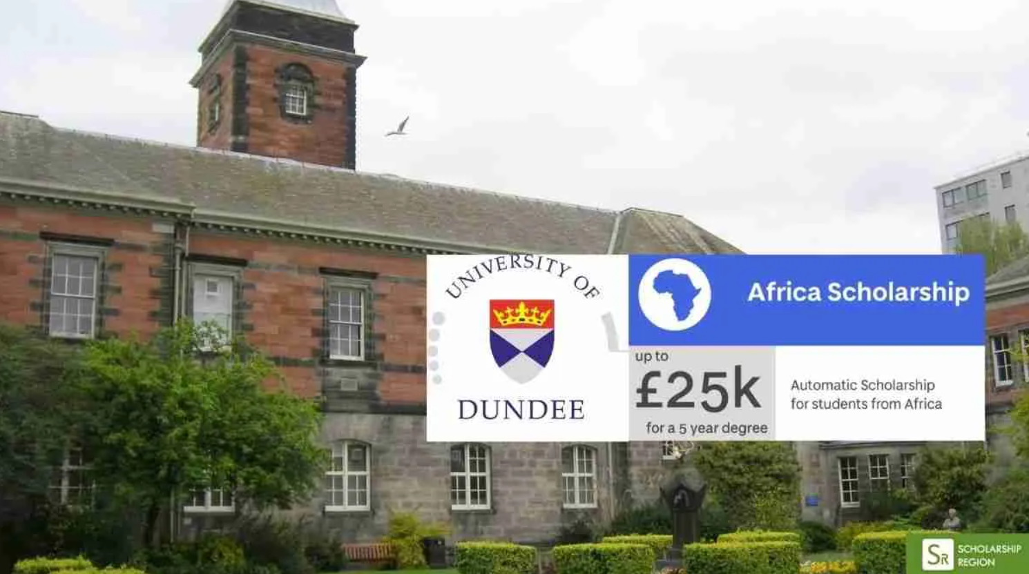 University of Dundee Vice Chancellor Africa Scholarship 2024/2025