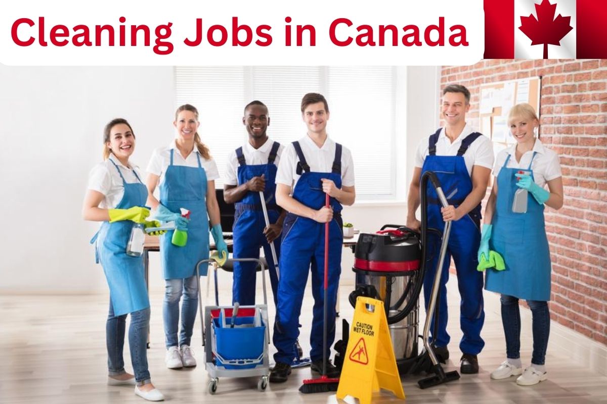 Cleaning Jobs in Canada with Visa Sponsorship 2024